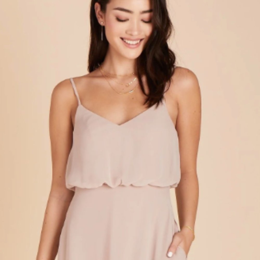 Birdy Grey Chiffon Dress Taupe